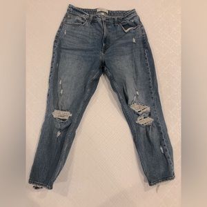 Abercrombie—Mom High Rise (Curve Love) (size 30 short)